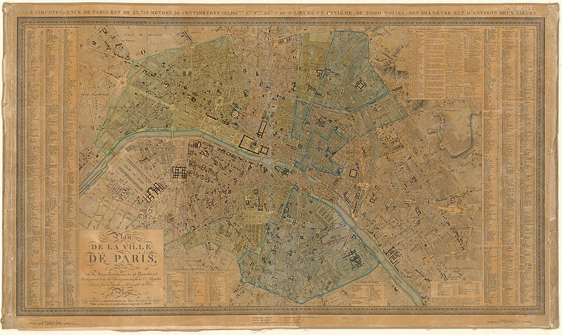 File:Paris map of 1830 published by Goujon and Andriveau - Gallica.jpg