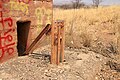 Parts of old radio station in Windhoek