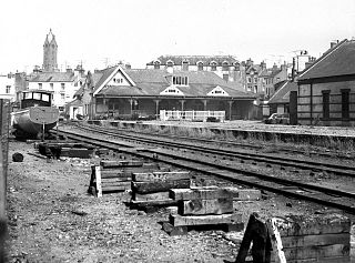 <span class="mw-page-title-main">Peel railway station</span> Former railway station in Isle of Man, UK