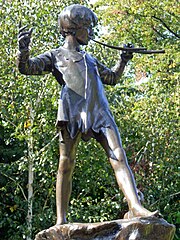 Image 46Peter Pan statue in Kensington Gardens, London (from Children's literature)