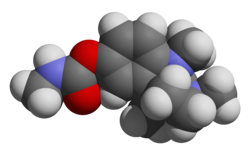 Fizostigmina - 3D - Model de umplere a spațiului Model.png