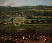 Pierre-Denis Martin - View of the Château de Fontainebleau - Google Art Project