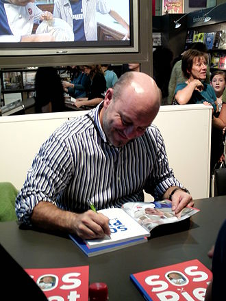 Piet Huysentruyt at the Antwerp Book Fair, 2008 Piet huysentruyt.JPG