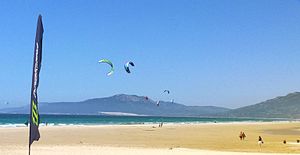 Playa de Los Lances, Tarifa, Cádiz, Andalusia, Spain