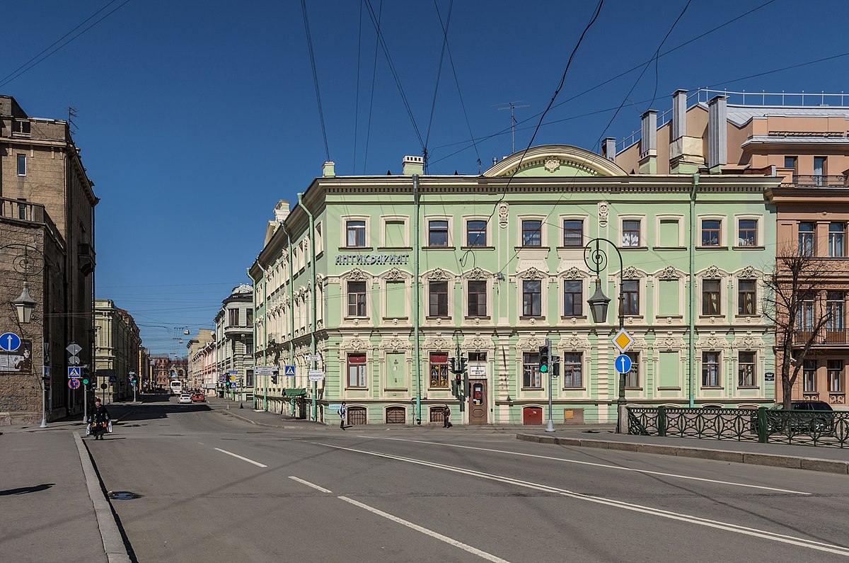 почтамтский мост в санкт петербурге