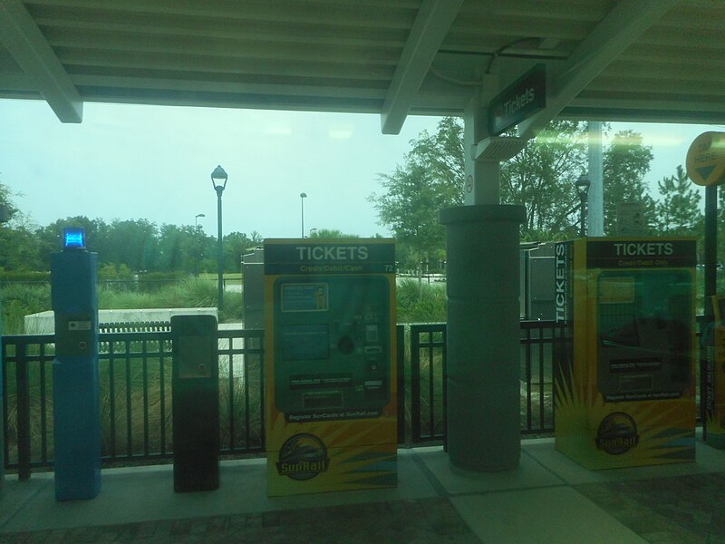 File:Poinciana SunRail Station from the train-2.jpg