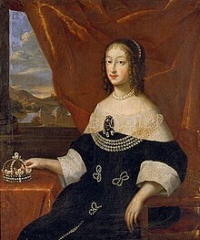 Portrét Christine Francie, vévodkyně Savoye v roce 1633 anonymním umělcem.jpg