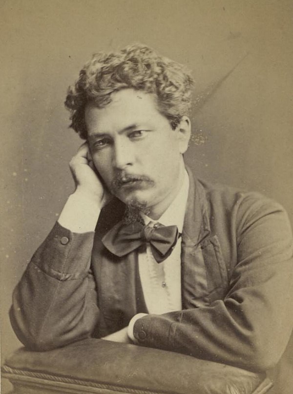 Portrait of a young Henry Morton Stanley c. 1870s