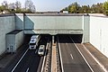 Prinses Margriettunnel onder het Prinses Margrietkanaal door.