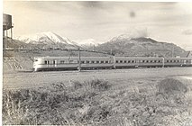 Ganz train on the Ferrocarriles Patagónicos railway in Argentina (1945)
