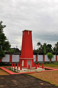 The Punnapra-Vayalar uprising martyrs memorial at Kalarcode Alappuzha