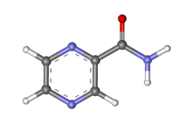 Pyrazinamid ball-and-stick.png