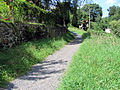 Bodenweg am Straken, Blick nach Nordwesten