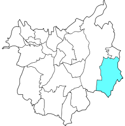 Poloha obvodu Radvanice a Bartovice v rámci Ostravy (klikacia mapa)