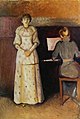 Edvard Munch, 1892/93, sestry Ragnhild a Dagny
