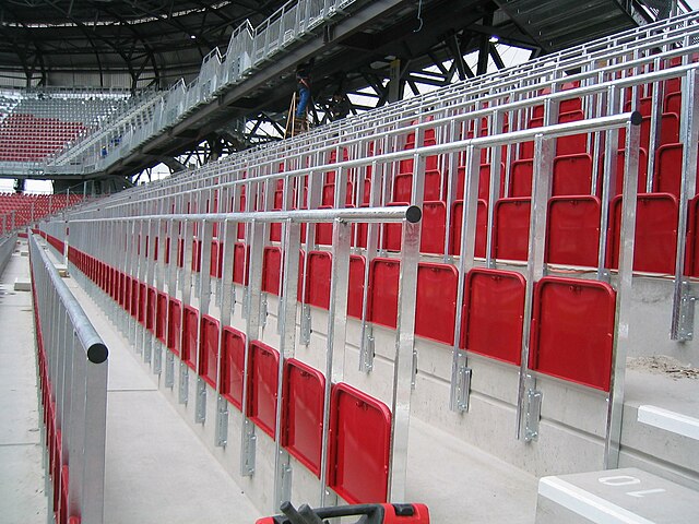 Rail seats in Klagenfurt, Austria