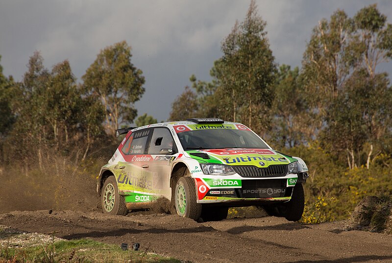 File:Rali Serras de Fafe 2017 Miguel Barbosa Skoda Fabia R5 (2).jpg