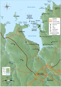 Région de la baie de Morlaix map-fr.svg