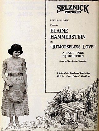 <i>Remorseless Love</i> 1921 silent film