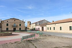 Main Square of Riaguas de San Bartolomé