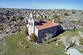 Foto aérea de la ermita de Nuestra Señora de Rihondo