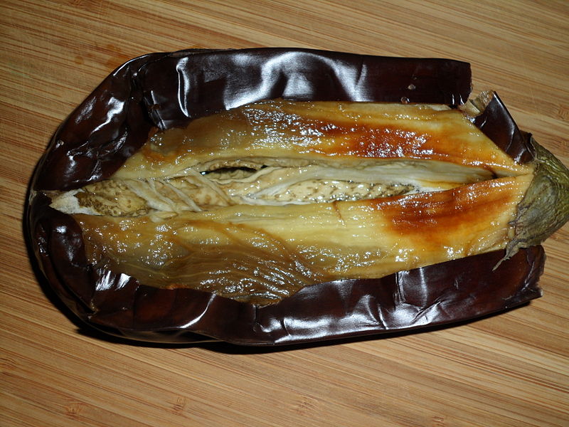 File:Roasted eggplant.jpg