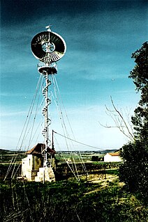 Éolienne Bollée wind turbine type