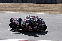 Ruben Xaus nel 2007 con la Ducati 999 F06 del Team Sterilgarda