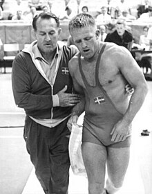 Rudolf Svedberg and Bertil Nyström 1963.jpg