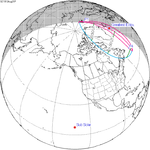 Solar Eclipse Of August 31, 1970