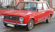 SEAT 124, manufactured circa 1970