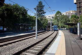 Wentworth Park station.