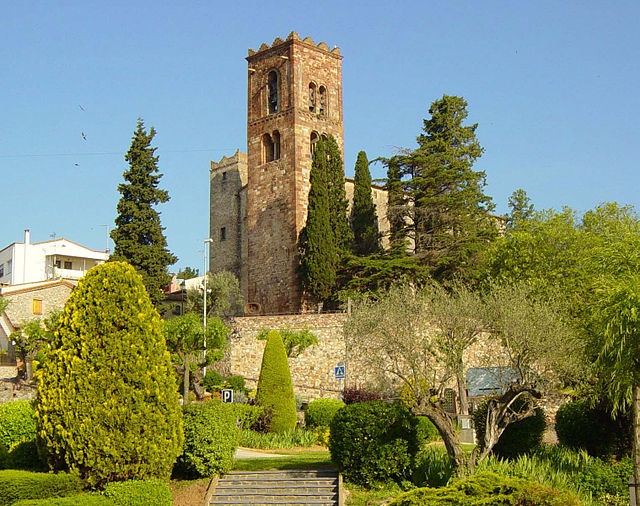 Castelo e igreja de Sant Pere de Vilamajor