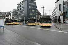 Postautos, Bahnhofplatz (2013)