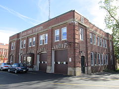 Saco Fire Station, Saco, 1938.