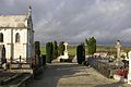 Croix du cimetière de Saint-Romain, Charente, France.