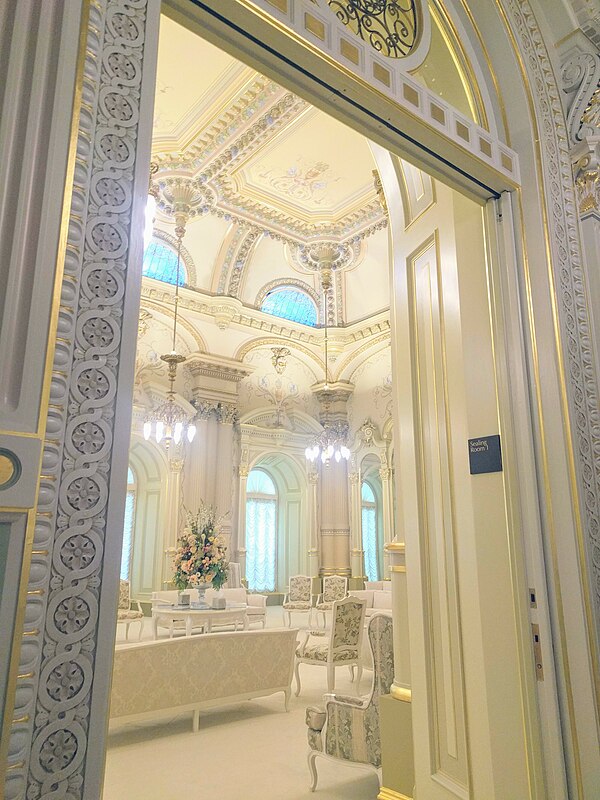 Celestial rooms in LDS temples represent the celestial kingdom