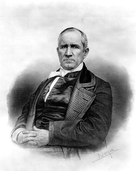 Sam Houston in 1848