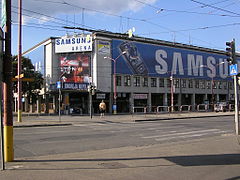 The arena in August 2007, before reconstruction