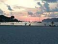 Atardecer en Santa Ponsa, Mallorca.