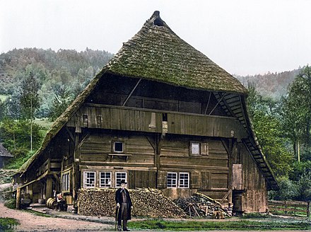 Black Forest farmhouse, 1898
