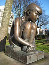 Sculpture in Gorsedd Gardens, Cardiff - geograph.org.uk - 1131606.jpg
