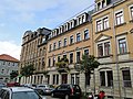 Apartment building in closed development