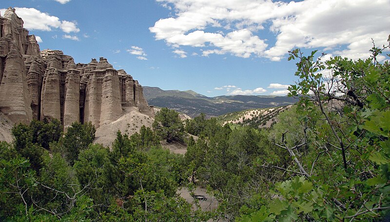 File:Sevier River Formation (Miocene; Joe Lott Creek Canyon, Tushar Mountains, Utah, USA) 51.jpg