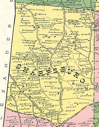 1917 Map of Sharpesburg Township Sharpesburg Township 1917.jpg