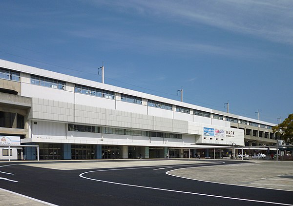 Shin-Yamaguchi Station in February 2019