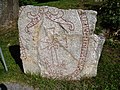 Rune stone at Saint Lars