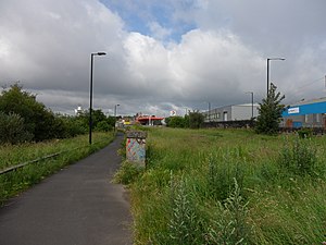 Site of former Carville Railway Station, Wallsend (geograph 4281654).jpg