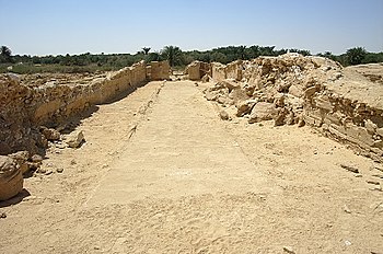 Doriese tempel in Bilad er-Rum