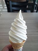 Soft serve ice cream